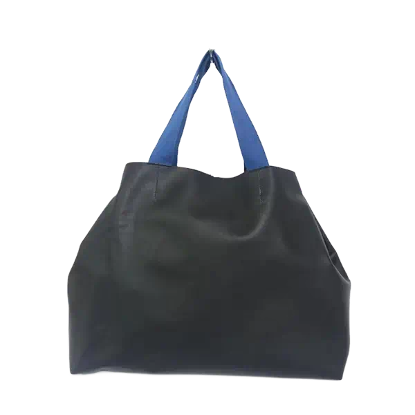 Женская большая объемная сумка-шопер для офисных покупок